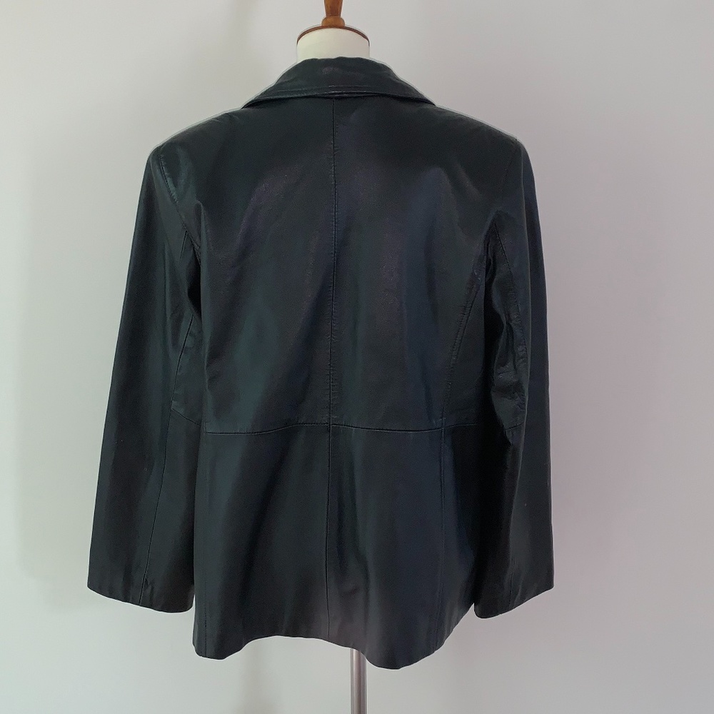 Style & Co. Petite Large - Leather Jacket - Picture 5 of 10